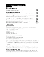 Предварительный просмотр 9 страницы Hitachi 42EDT41 - 42" Plasma TV User Manual