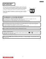 Preview for 9 page of Hitachi 42EDT41A Service Manual