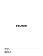 Preview for 89 page of Hitachi 42EDT41A Service Manual