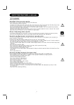 Предварительный просмотр 5 страницы Hitachi 42HDM12 Operating Manual