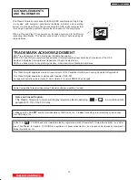 Предварительный просмотр 19 страницы Hitachi 42HDS52A/DW1-UB Service Manual