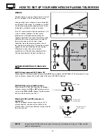 Предварительный просмотр 26 страницы Hitachi 42HDS69 - 42" Plasma TV Service Manual