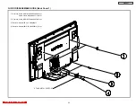 Предварительный просмотр 61 страницы Hitachi 42HDS69 - 42" Plasma TV Service Manual