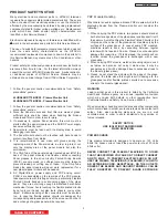 Предварительный просмотр 4 страницы Hitachi 42HDS69/DW2-U Service Manual