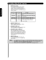 Предварительный просмотр 10 страницы Hitachi 42HDT52 Operating Manual