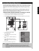 Предварительный просмотр 21 страницы Hitachi 42HDT52 Operating Manual