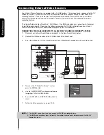 Предварительный просмотр 22 страницы Hitachi 42HDT52 Operating Manual