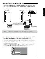 Предварительный просмотр 15 страницы Hitachi 42HDT79 - UltraVision CineForm - 42" Plasma TV Operating Manual