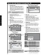 Предварительный просмотр 28 страницы Hitachi 42HDT79 - UltraVision CineForm - 42" Plasma TV Operating Manual