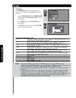 Предварительный просмотр 60 страницы Hitachi 42HDT79 - UltraVision CineForm - 42" Plasma TV Operating Manual