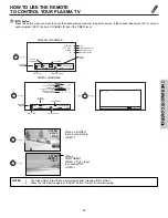 Предварительный просмотр 37 страницы Hitachi 42HDX61 Operating Manual