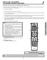 Предварительный просмотр 45 страницы Hitachi 42HDX61 Operating Manual