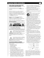 Предварительный просмотр 2 страницы Hitachi 42HDX62A Operating Manual