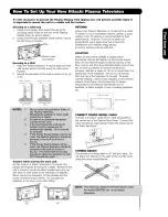 Предварительный просмотр 5 страницы Hitachi 42HDX62A Operating Manual