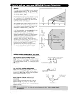 Предварительный просмотр 6 страницы Hitachi 42HDX62A Operating Manual