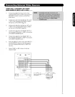 Предварительный просмотр 19 страницы Hitachi 42HDX62A Operating Manual