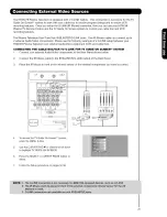 Предварительный просмотр 23 страницы Hitachi 42HDX62A Operating Manual