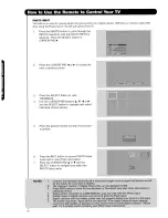 Предварительный просмотр 28 страницы Hitachi 42HDX62A Operating Manual