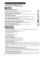 Предварительный просмотр 6 страницы Hitachi 42PD7200 User Manual