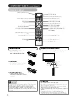 Предварительный просмотр 10 страницы Hitachi 42PD7200 User Manual