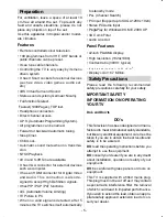 Preview for 6 page of Hitachi 42PD8600 Instructions For Use Manual