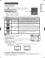 Предварительный просмотр 39 страницы Hitachi 42PD8800TA User Manual