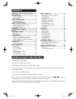 Preview for 3 page of Hitachi 42PD8900TA User Manual