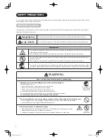 Предварительный просмотр 5 страницы Hitachi 42PD8900TA User Manual