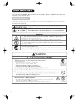 Предварительный просмотр 4 страницы Hitachi 42PD960DTA User Manual