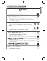 Предварительный просмотр 5 страницы Hitachi 42PD960DTA User Manual