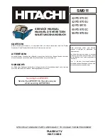 Hitachi 42PD9700C Service Manual preview