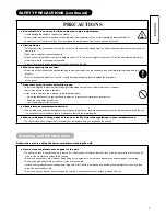 Preview for 8 page of Hitachi 42PD9700C User Manual