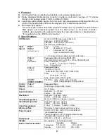 Preview for 2 page of Hitachi 42PMA400E Service Manual