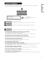 Предварительный просмотр 4 страницы Hitachi 42PMA400E User Manual