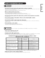 Предварительный просмотр 6 страницы Hitachi 42PMA400E User Manual