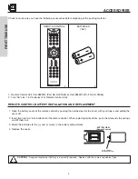 Preview for 4 page of Hitachi 42V515 - 42" Rear Projection TV Operating Manual