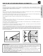 Preview for 5 page of Hitachi 42V515 - 42" Rear Projection TV Operating Manual