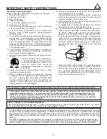 Preview for 3 page of Hitachi 42V710 - 42" Rear Projection TV Operating Manual