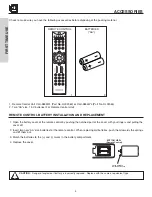 Preview for 4 page of Hitachi 42V710 - 42" Rear Projection TV Operating Manual