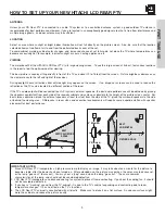 Preview for 5 page of Hitachi 42V710 - 42" Rear Projection TV Operating Manual
