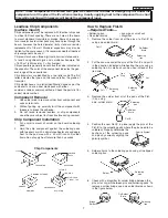 Preview for 7 page of Hitachi 42V710 - 42" Rear Projection TV Service Manual
