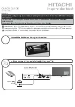 Preview for 1 page of Hitachi 43HGT69U Instruction Manual