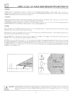 Preview for 6 page of Hitachi 46UX50B Operating Manual