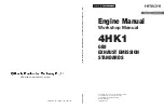 Hitachi 4HK1 Workshop Manual preview