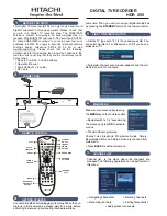 Предварительный просмотр 27 страницы Hitachi 500HDR10 Instruction Manual