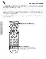 Предварительный просмотр 20 страницы Hitachi 50C10 - LCD Projection TV Operating Manual