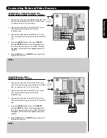 Предварительный просмотр 17 страницы Hitachi 50C20 - LCD Projection TV Operating Manual