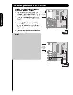 Предварительный просмотр 18 страницы Hitachi 50C20 - LCD Projection TV Operating Manual