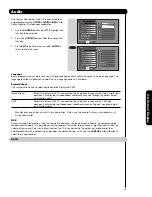 Предварительный просмотр 39 страницы Hitachi 50C20 - LCD Projection TV Operating Manual