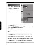 Предварительный просмотр 42 страницы Hitachi 50C20 - LCD Projection TV Operating Manual